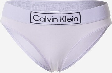 Slip 'Heritage' Calvin Klein Underwear en violet : devant