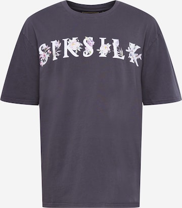 SikSilk Koszulka w kolorze szary: przód