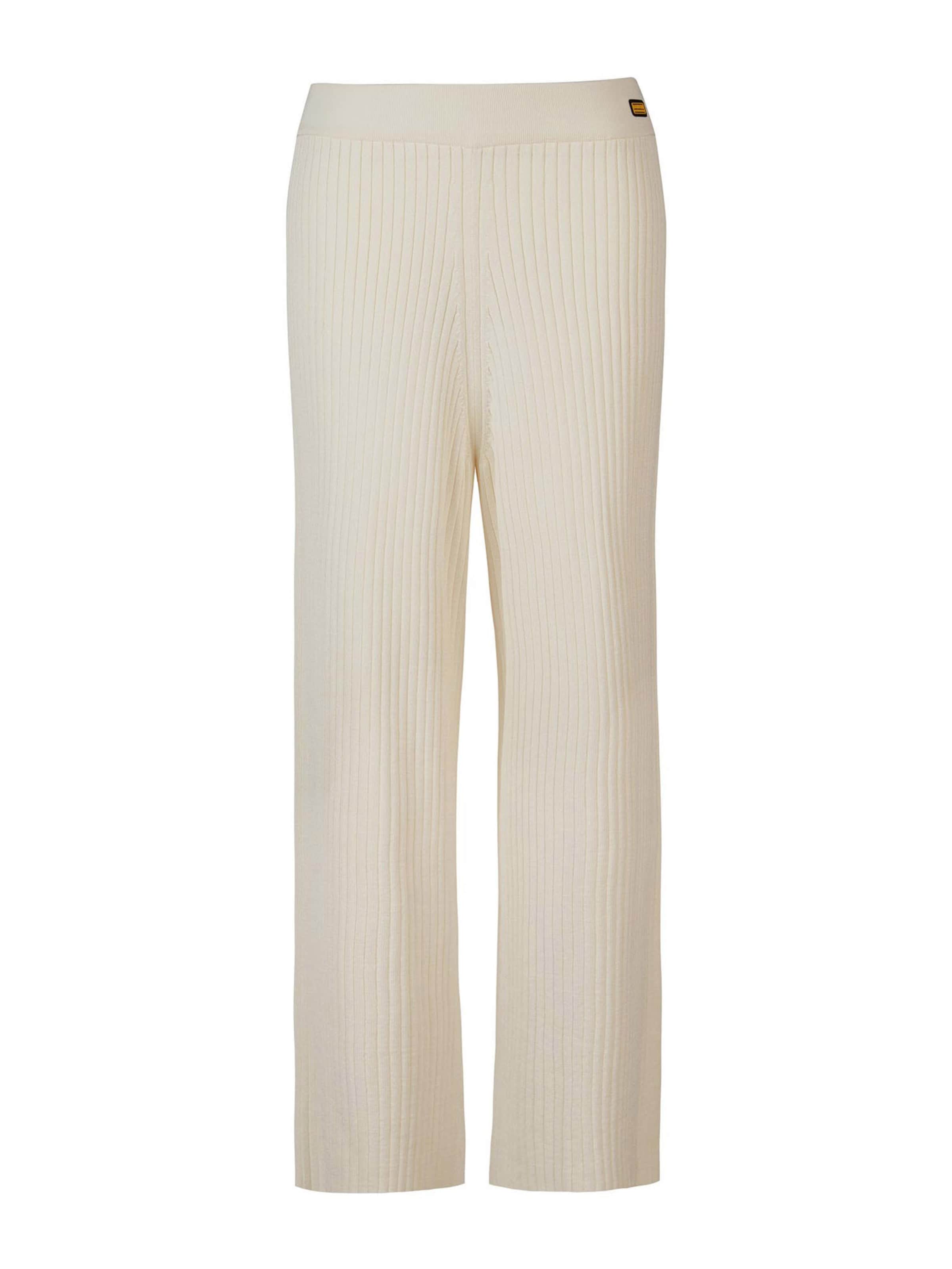 Wide Leg Pantalon 'Anderson' Barbour International en beige : devant