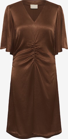 SOAKED IN LUXURY Kleid in Braun: Vorderseite