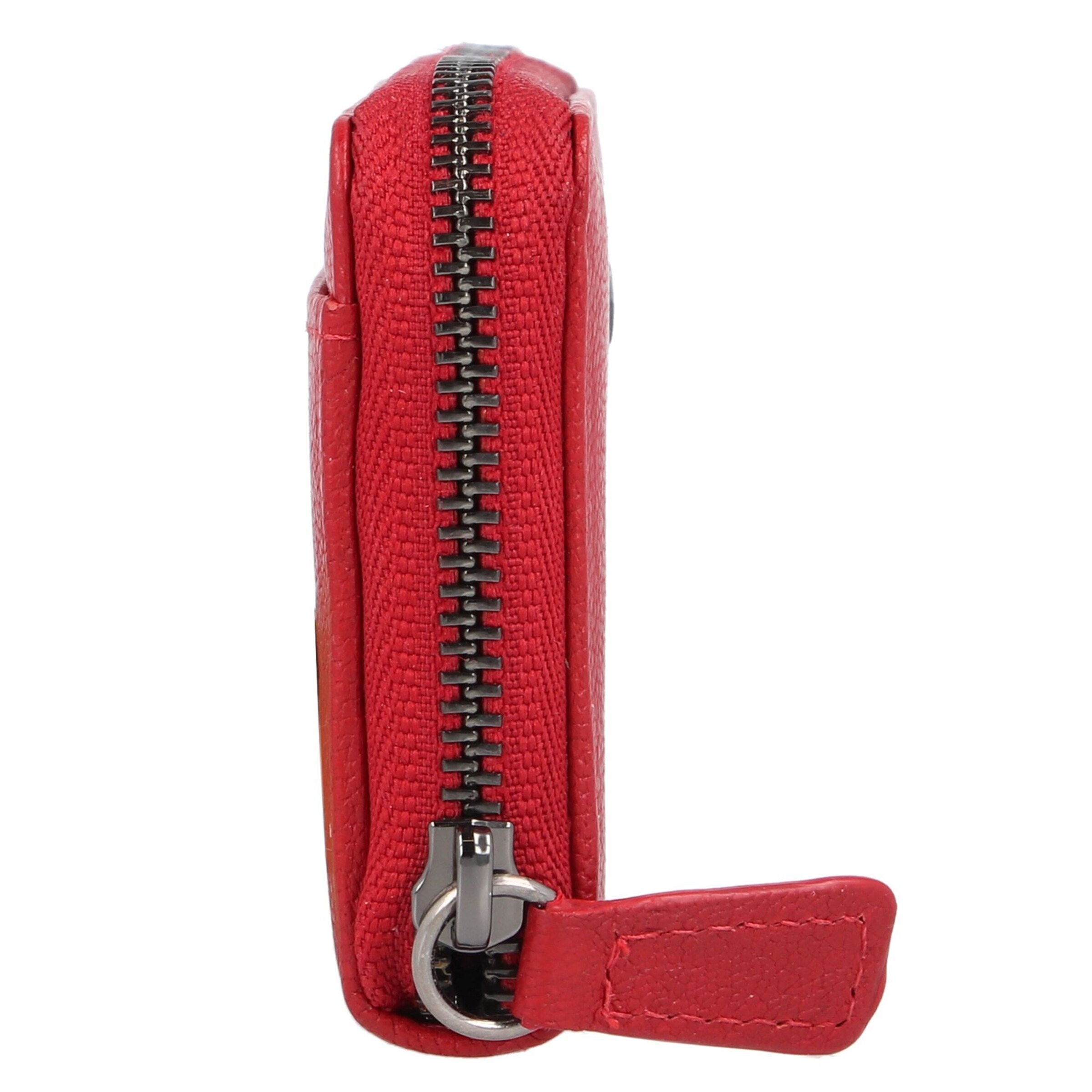 Porte-monnaies Braun Büffel en rouge