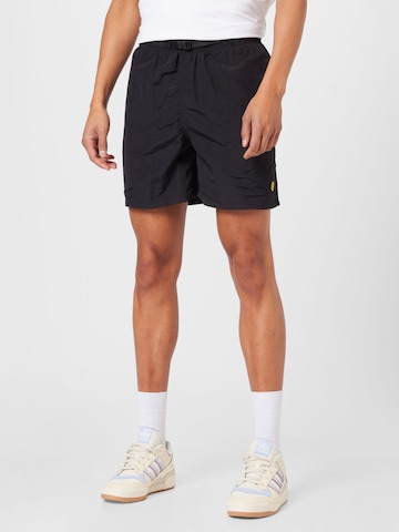 MARKET Regular Shorts 'Smiley' in Schwarz: predná strana