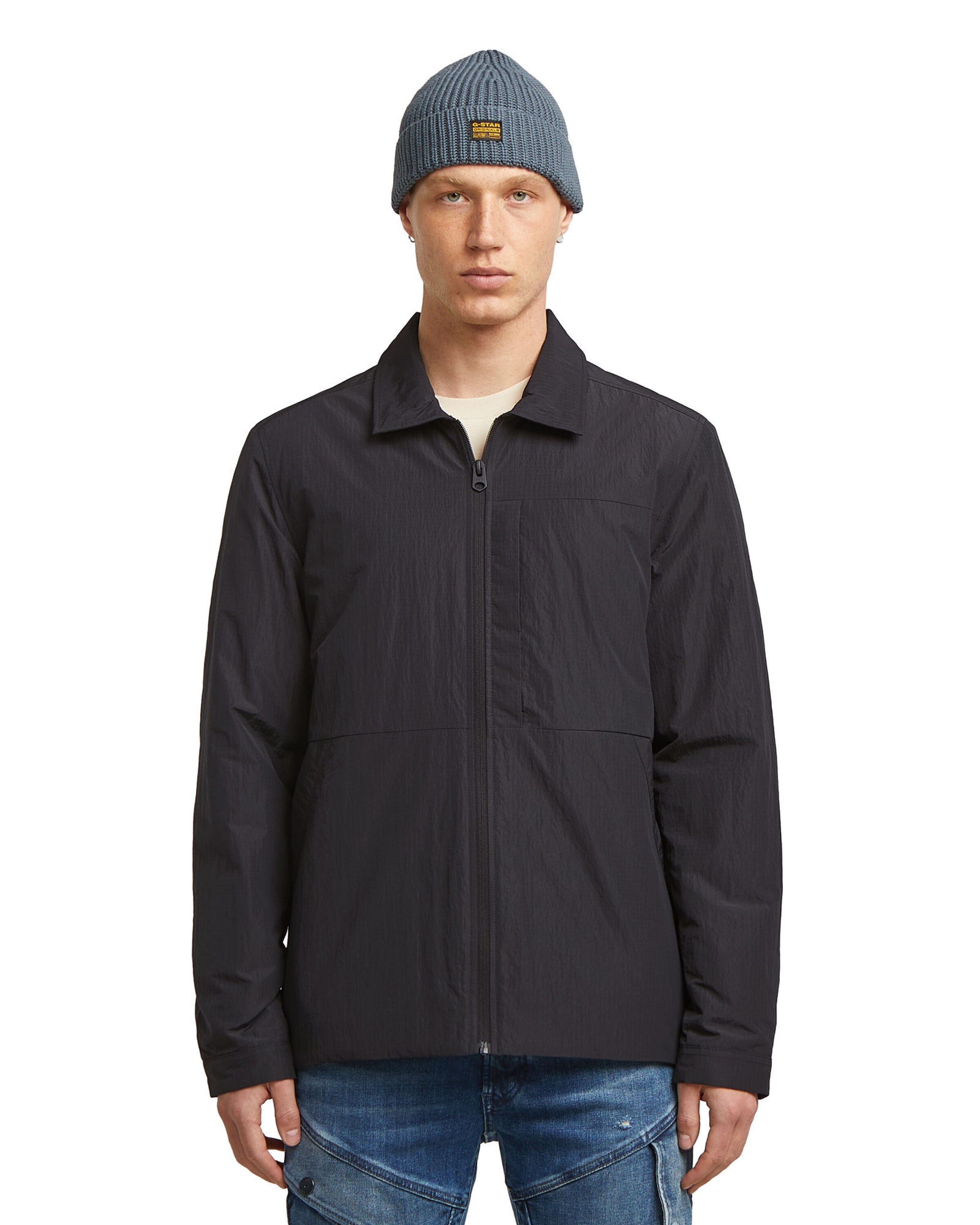 G-STAR Between-season jacket in Black: front