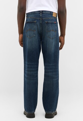MUSTANG Loosefit Hose 'Vermont Loose' in Blau