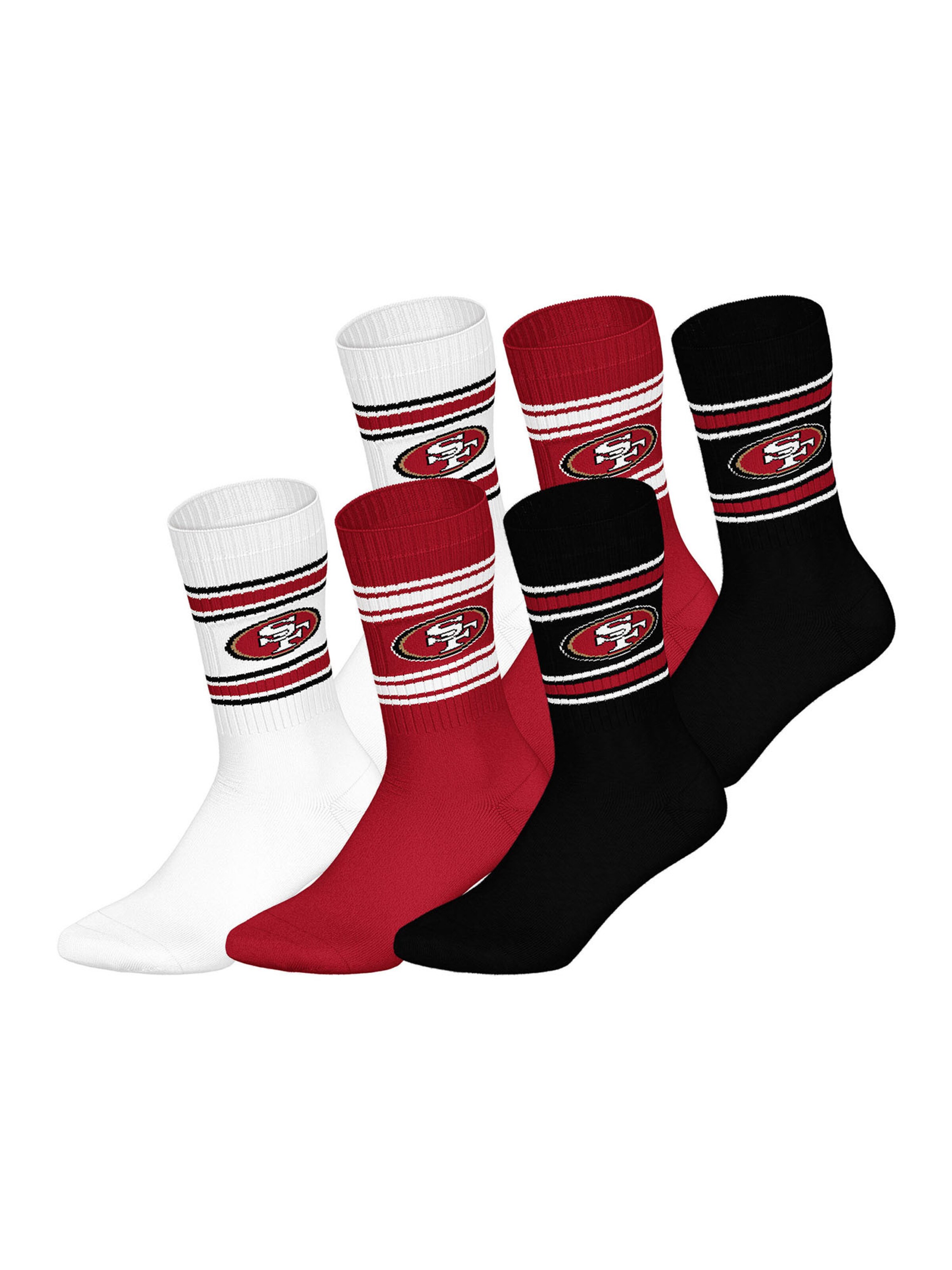 NFL Socks 'San Francisco 49Ers' in Red: front