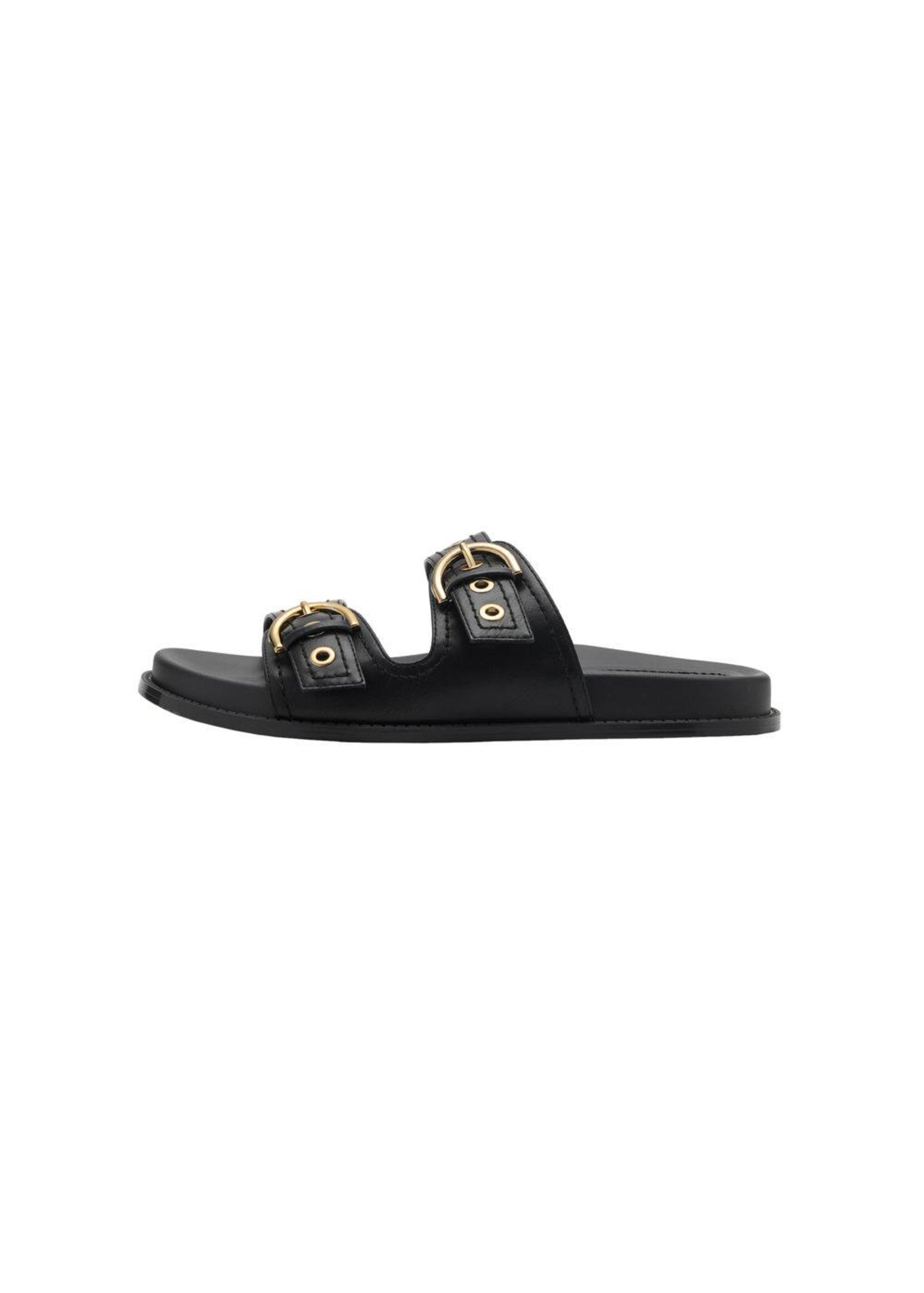 MANGO Mules 'Petra1' in Black: front