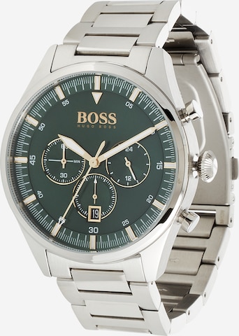 BOSS Black Uhr 'Pioneer' in Silber: predná strana