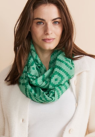 STREET ONE Tube Scarf 'Burnout' in Green