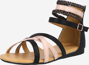 BULLBOXER Sandals in Pink: front