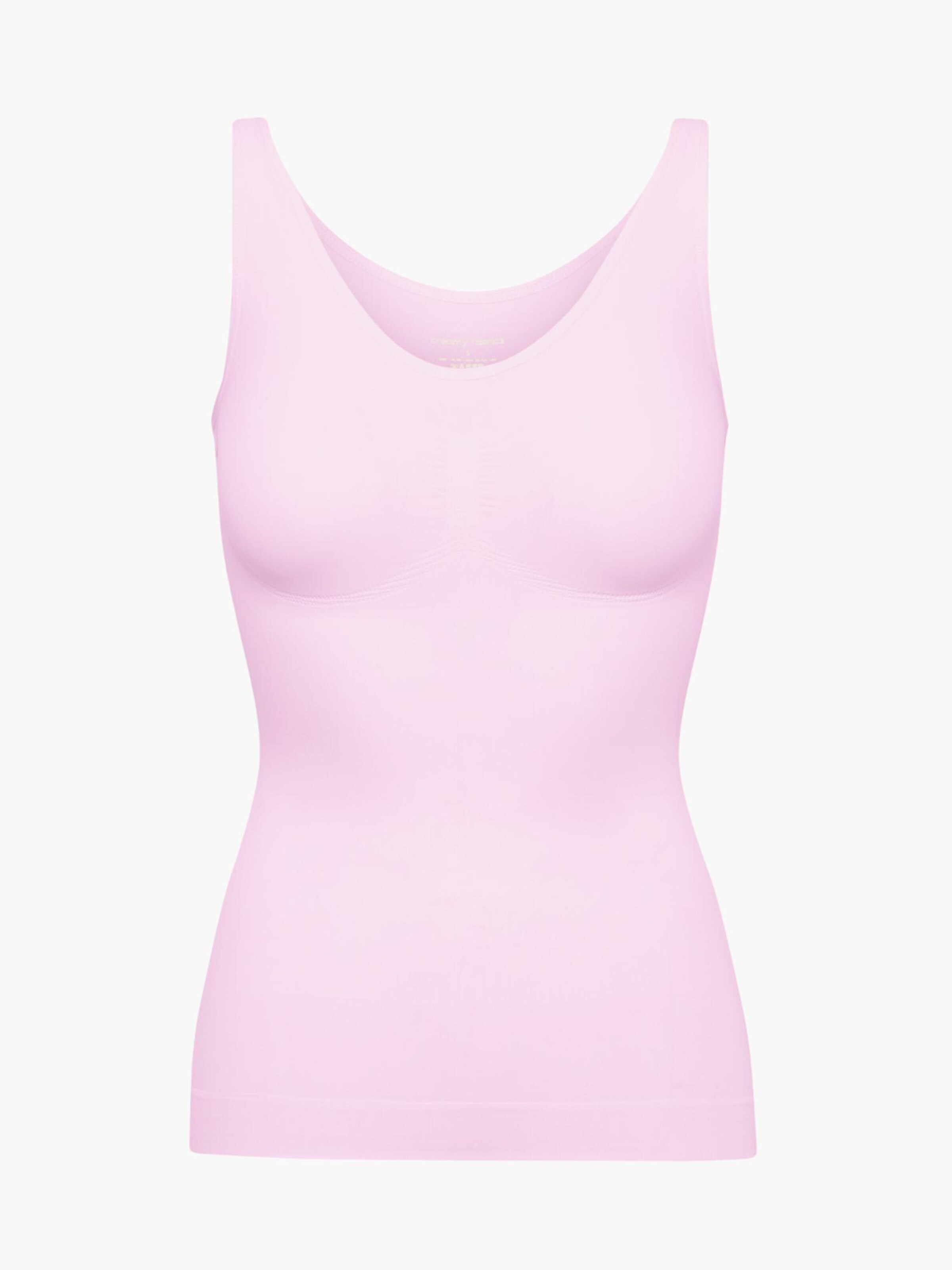 Top modellante 'Figurformendes Shapewear Tanktop' di cfab (formerly creamy fabrics) in rosa: frontale
