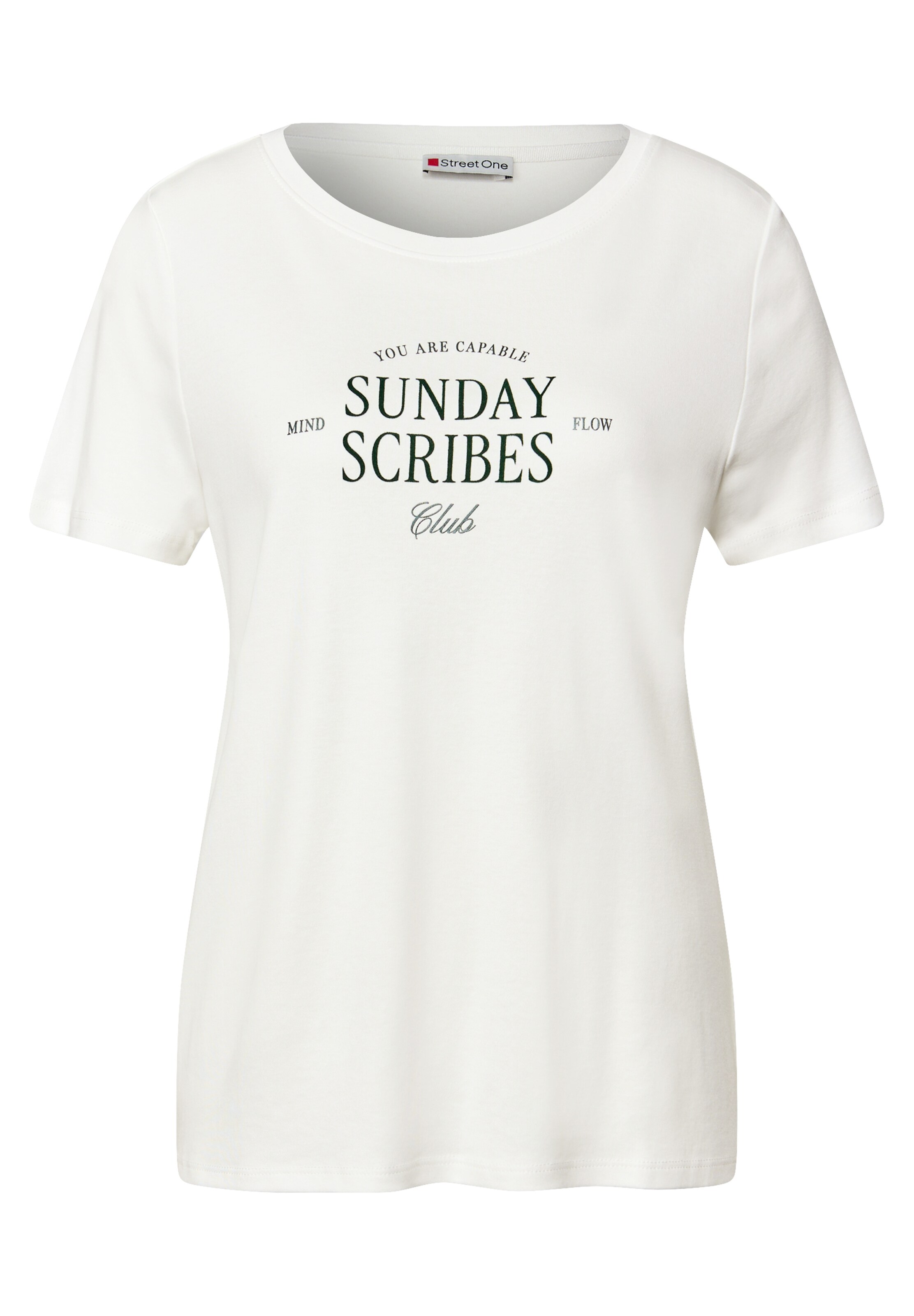 STREET ONE Shirt in White: front