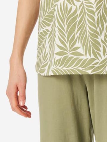 SCHIESSER Pyjama 'Comfort Essentials' in Groen