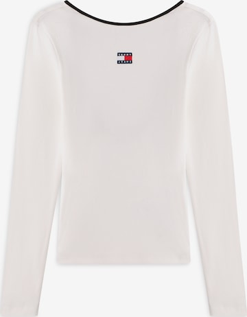 Tommy Jeans - Camiseta en blanco: frente