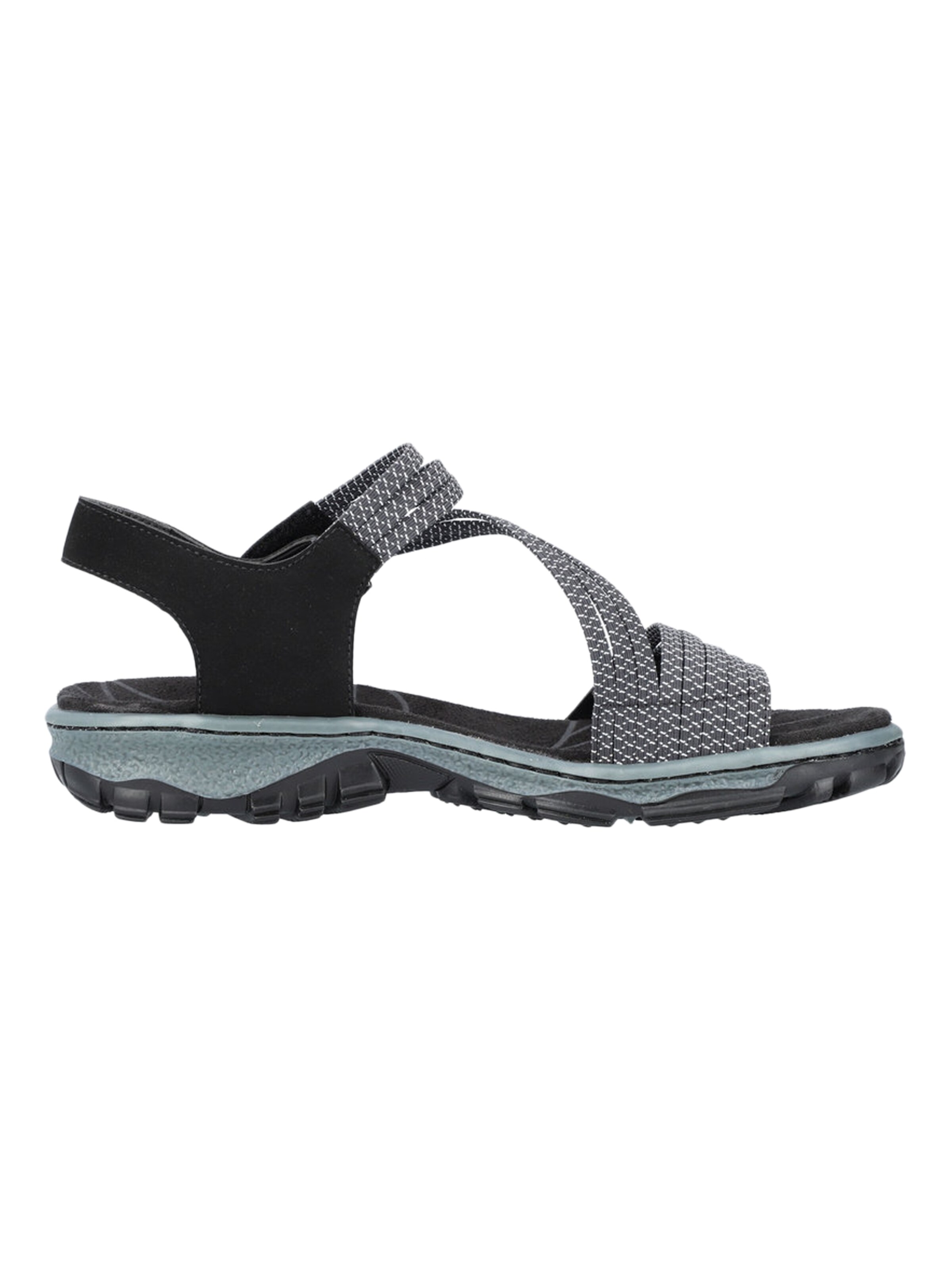 Sandales de randonnée Rieker en noir
