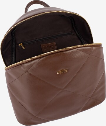 usha BLUE LABEL Backpack in Brown