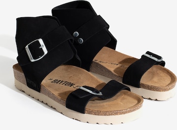 Bayton Sandals 'Dubbo' in Schwarz