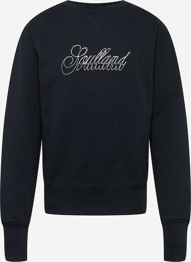 Soulland Sweatshirt in Black / White, Item view
