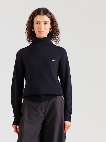 GANT - Jersey en negro: frente