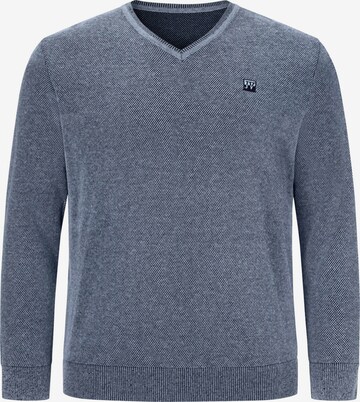 Jan Vanderstorm Sweater 'Keimo' in Blue: front