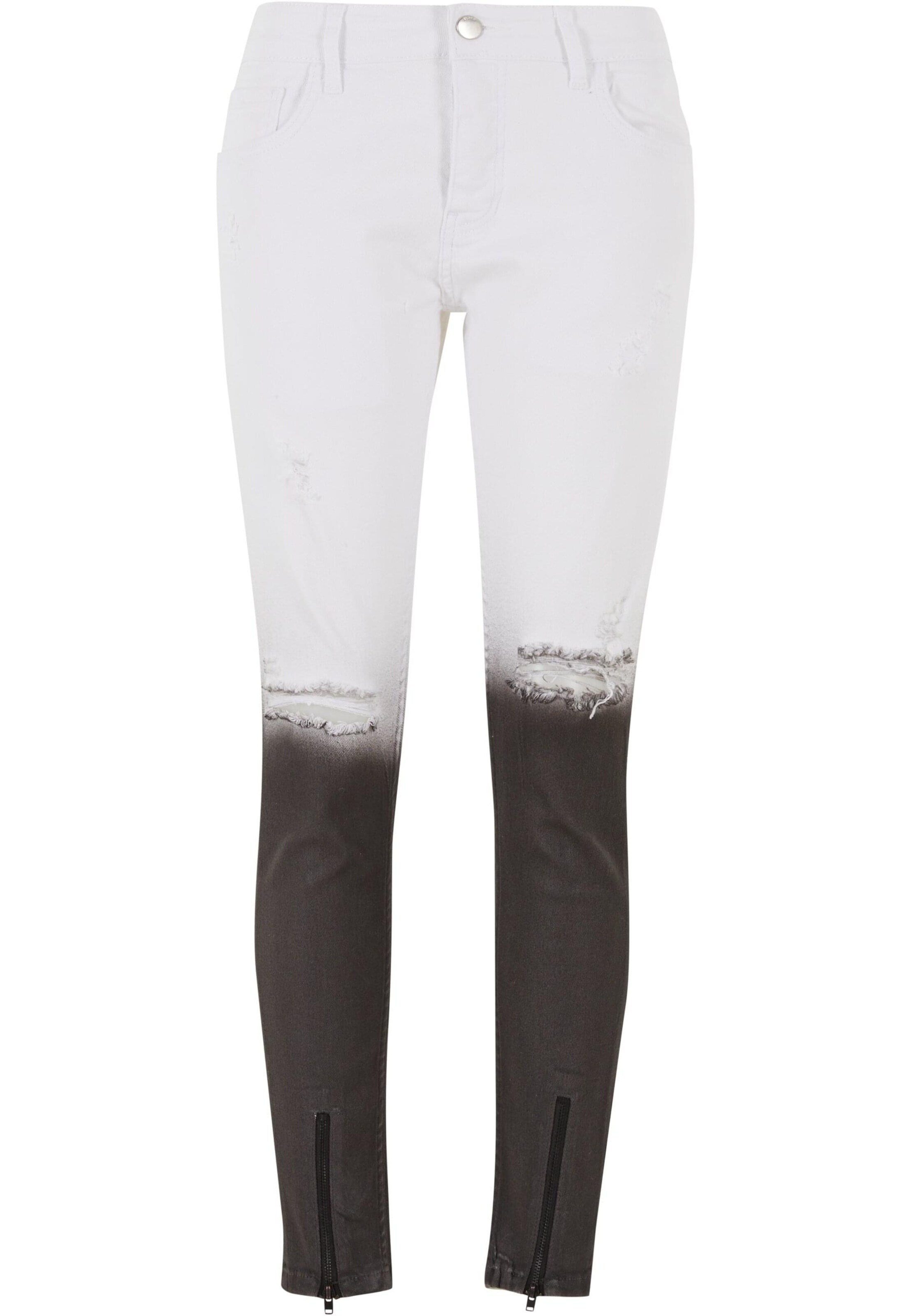 2Y Premium Skinny Jeans in Weiß: Vorderseite