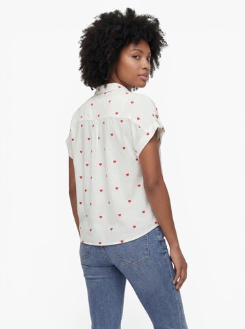 VERO MODA - Blusa 'VMBUMPY' en blanco