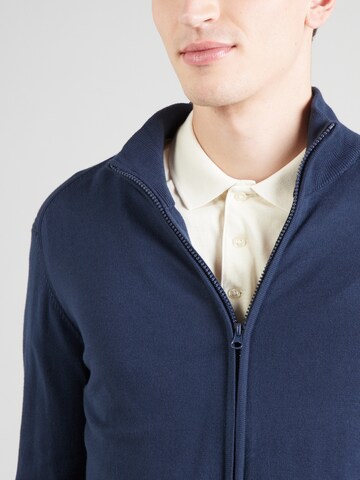 INDICODE JEANS Strickjacke 'Chancellor' in Blau