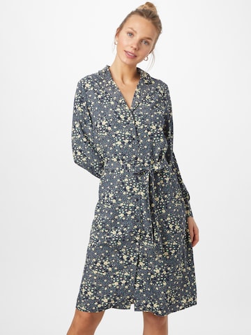 Robe-chemise 'FIONA' OBJECT en bleu : devant