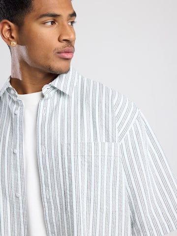 America Today Comfort fit Button Up Shirt in Grey