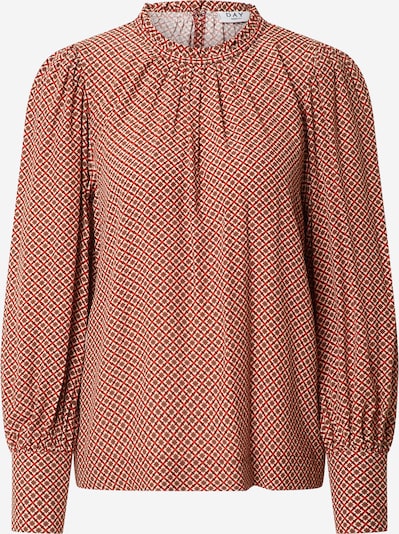 DAY BIRGER ET MIKKELSEN Bluse 'Day Bye' in beige / braun / rostrot / schwarz, Produktansicht