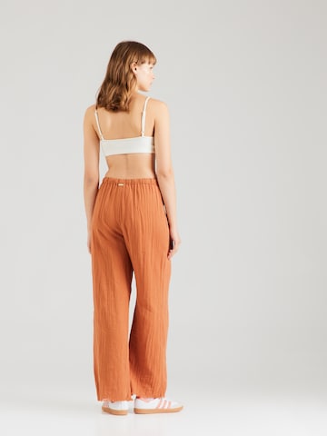 BILLABONG Wide Leg Housut 'THAT SMILE' värissä ruskea