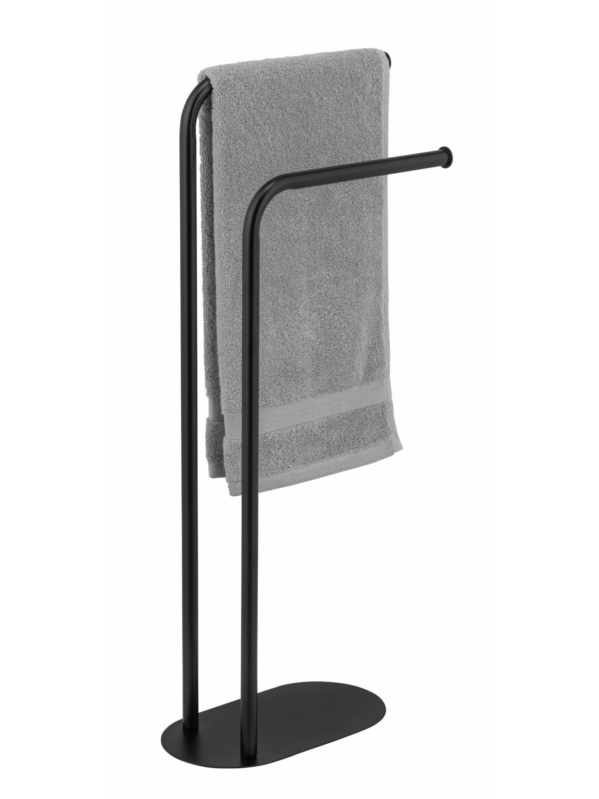 Wenko Shower Accessories 'Levante' in Black