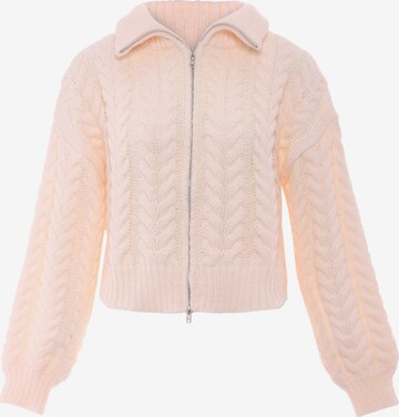 Cardigan MYMO en rose : devant