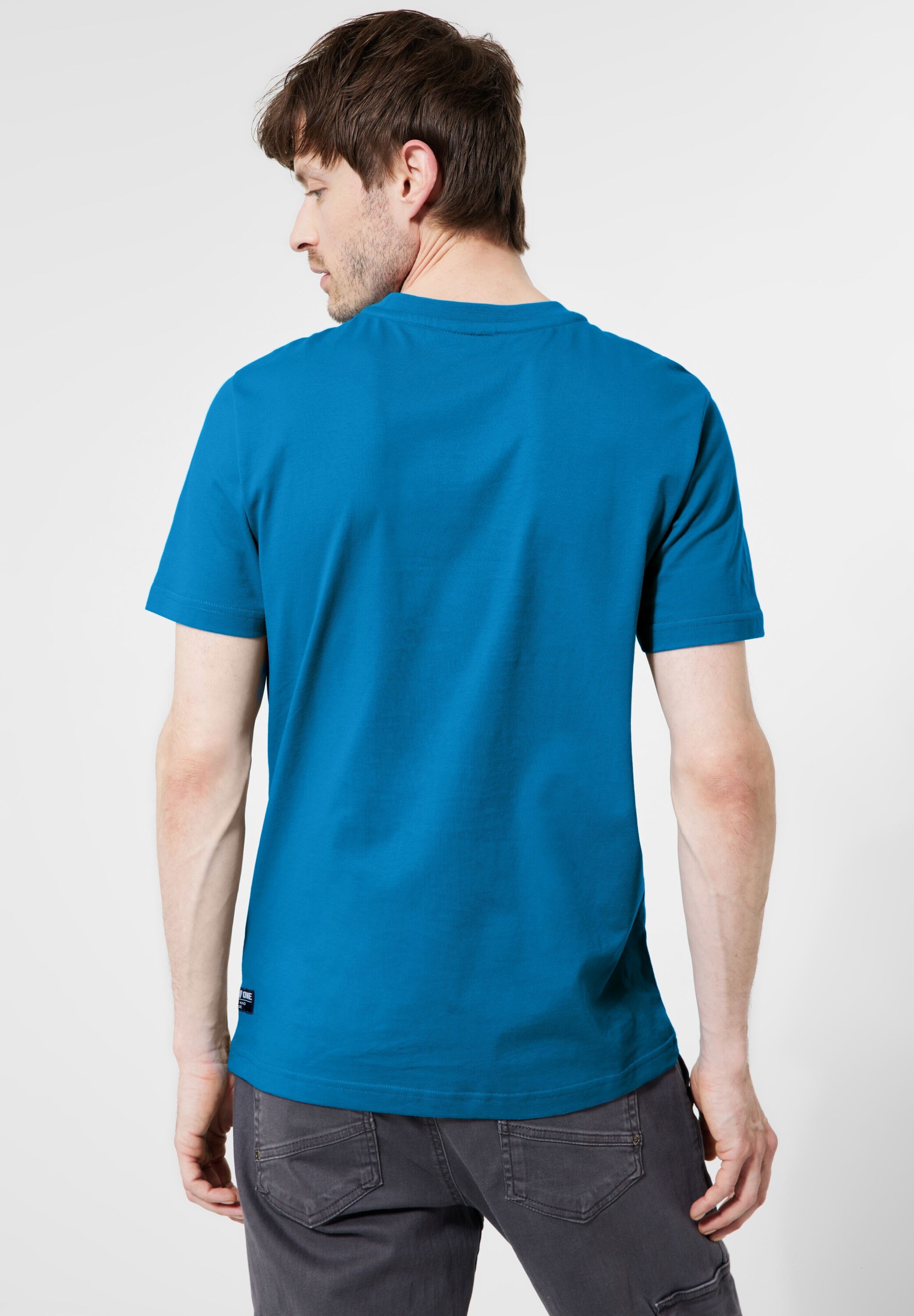 Männer Große Größen Street One MEN Shirt in Blau - HG77823 Männer Große Größen Street One MEN Shirt in Blau - HG77823