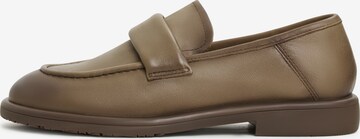 CESARE GASPARI Moccasins in Brown: front