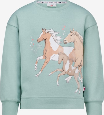 SALT AND PEPPER Sweatshirt 'Star Stable' in Green: front