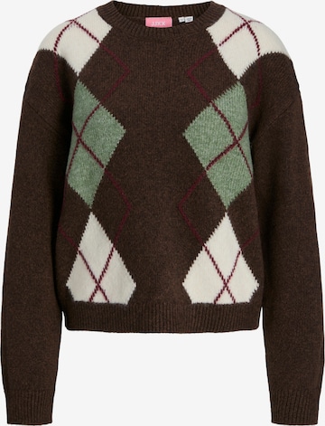 JJXX Πουλόβερ 'HARVI' σε καφέ: μπροστά