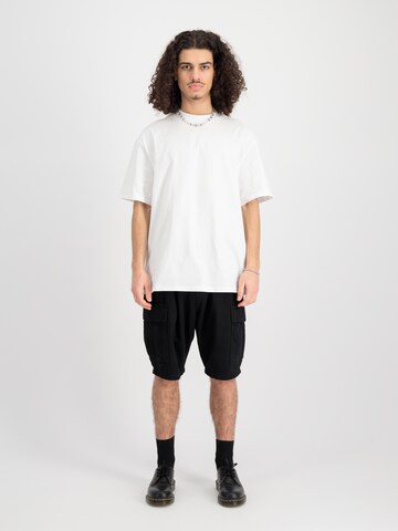 ALPHA INDUSTRIES Loosefit Kapsáče 'Aircraft' – černá