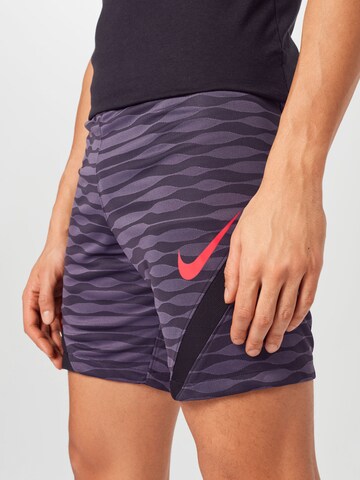 NIKE Normální Sportovní kalhoty – fialová