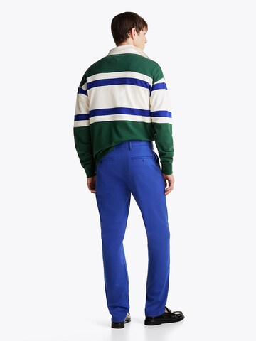 TOMMY HILFIGER Regular Hose  'Denton' in Blau