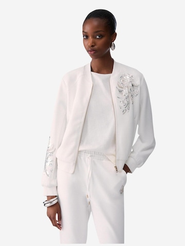 Liu Jo Sweatjacka 'FELPA APERTA TF6288 J3958' i vit: framsida