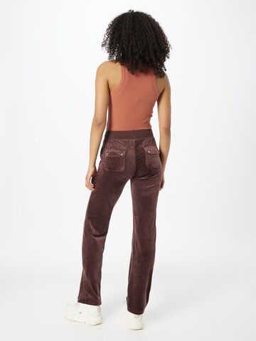 Juicy Couture Regular Pants 'DEL RAY' in Brown