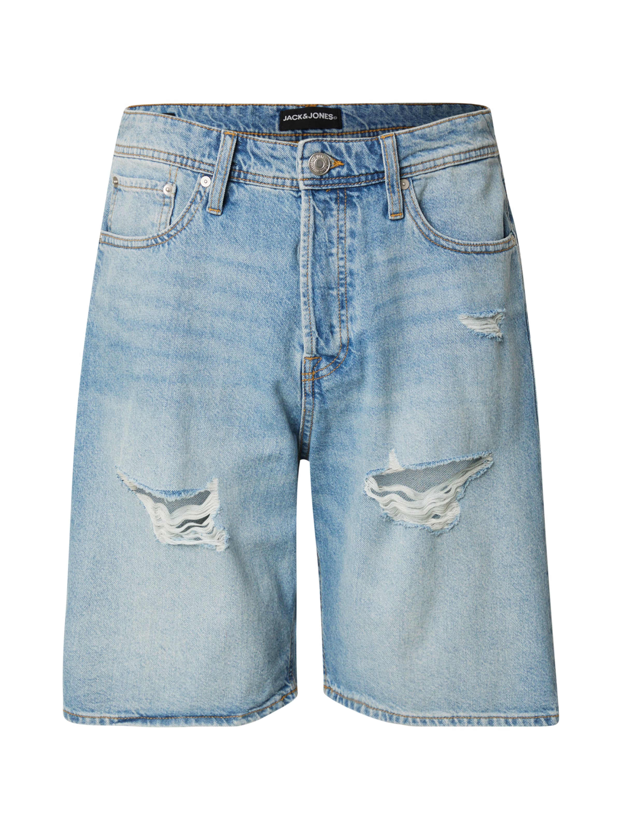 JACK & JONES Широка кройка Дънки 'JJIALEX JJORIGINAL' в синьо: отпред