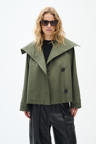 InWear Between-season jacket in Green: front