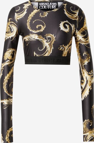 Maglietta di Versace Jeans Couture in nero: frontale