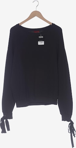 HUGO Sweatshirt & Zip-Up Hoodie in L in Black: front