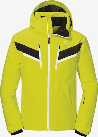 Veste de sport 'Gandegg' Schöffel en jaune : devant