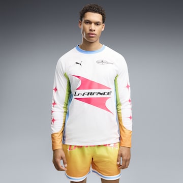 PUMA Tricot 'LaFrancé Heem Aerospace Moto' in Wit: voorkant