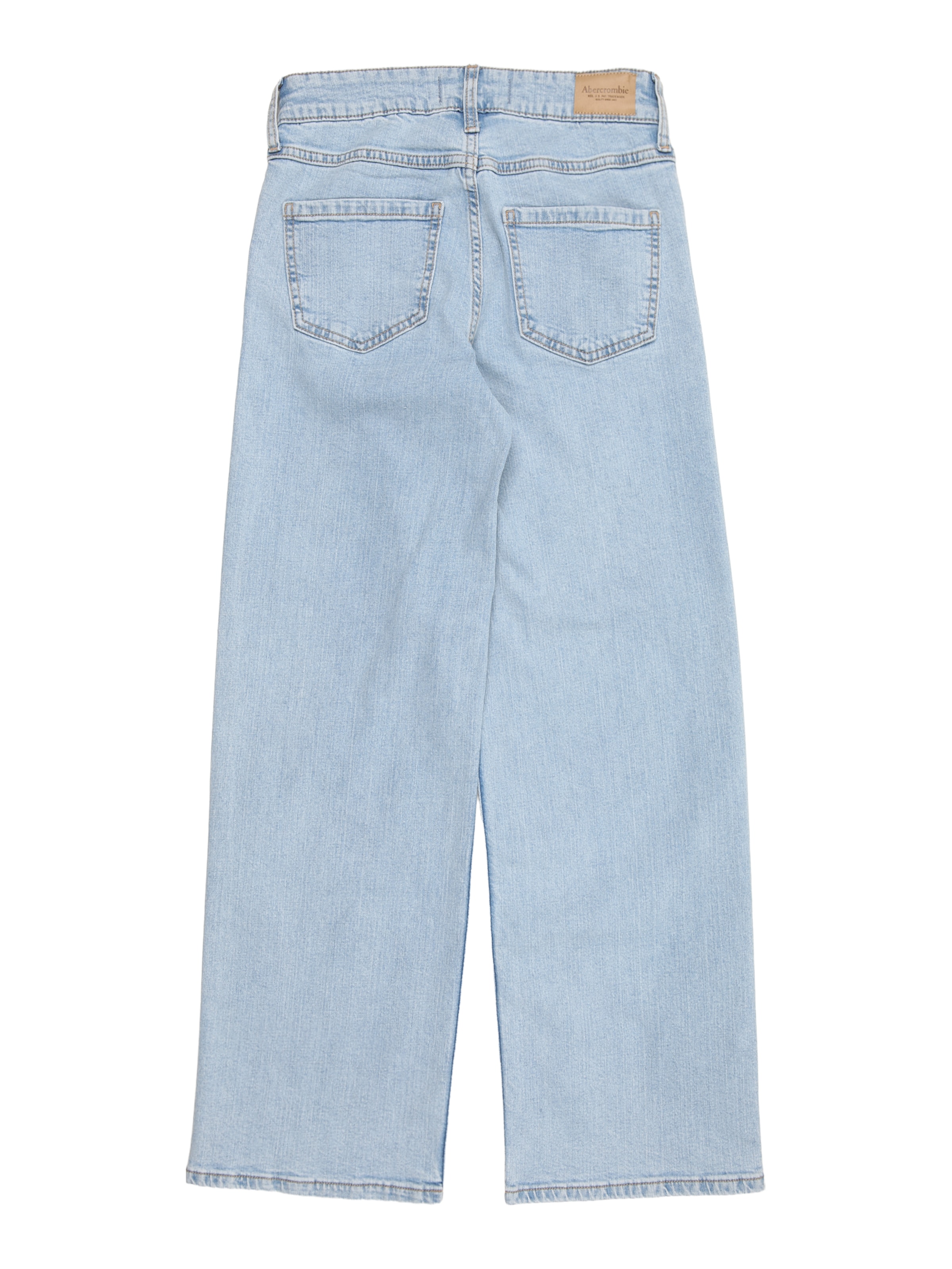 Abercrombie & Fitch Широкий Джинсы в Синий