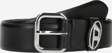 Ceinture DIESEL en noir : devant