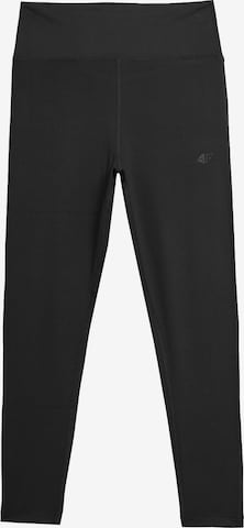 4F Slimfit Spodnie sportowe w kolorze szary: przód